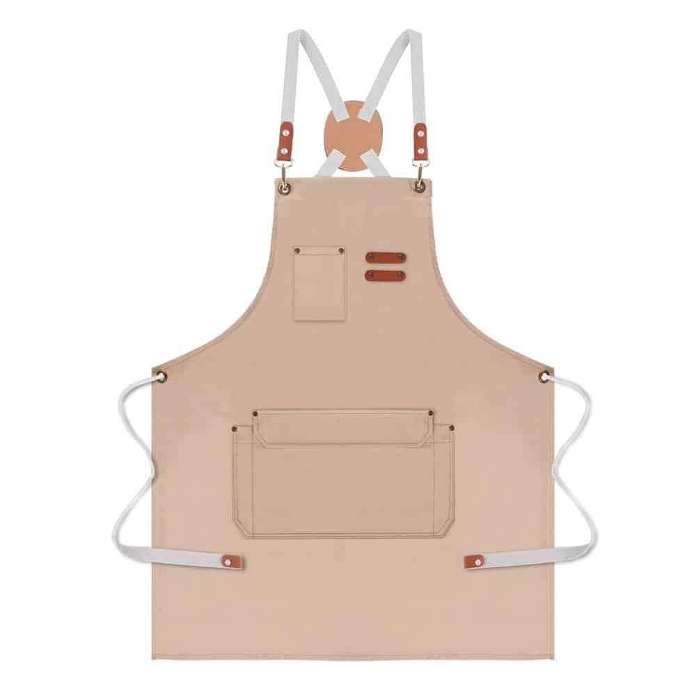 Beige Utility Apron