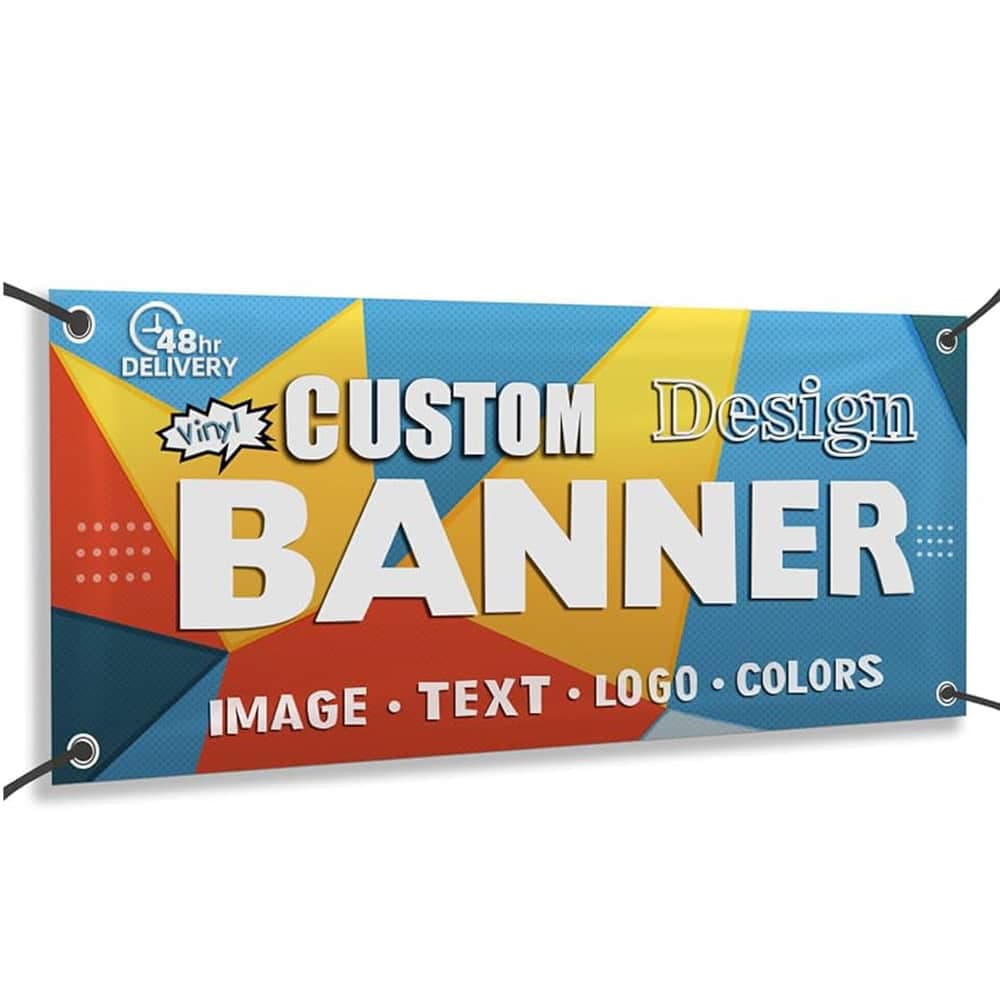 Vibrant Geometric Banner