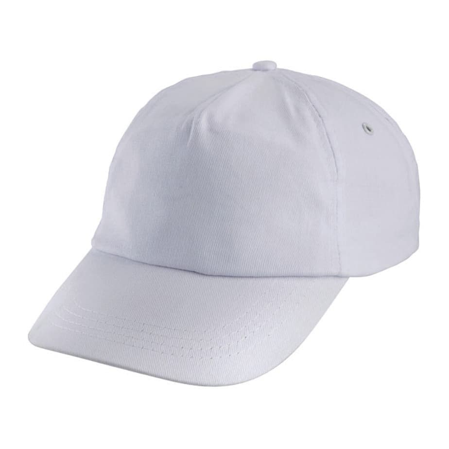 White Solid Cap