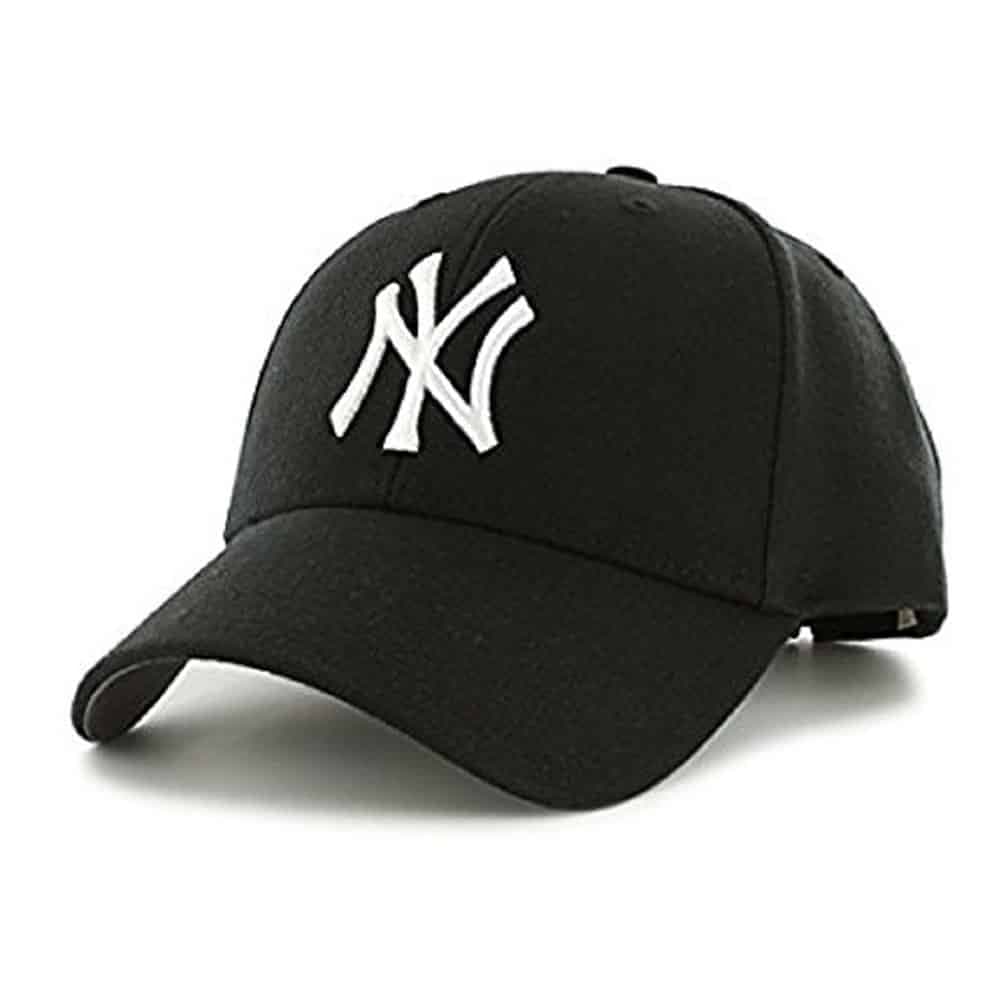 Black Cap with White Logo