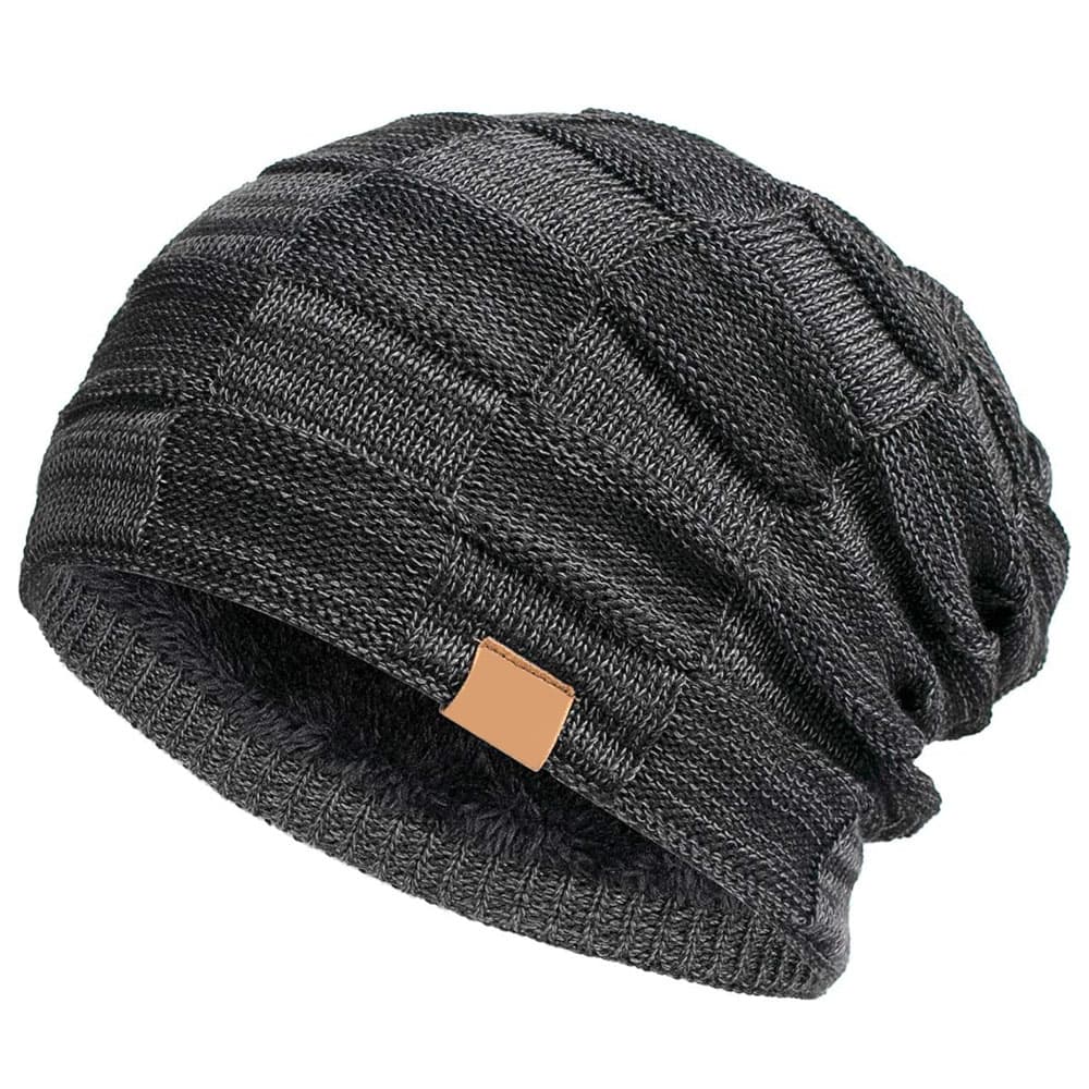 Charcoal Knit Beanie