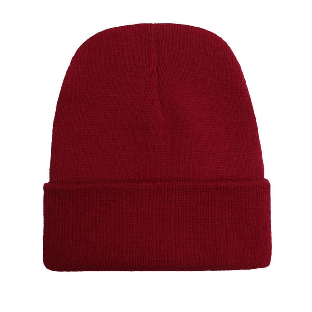 Crimson Knit Beanie