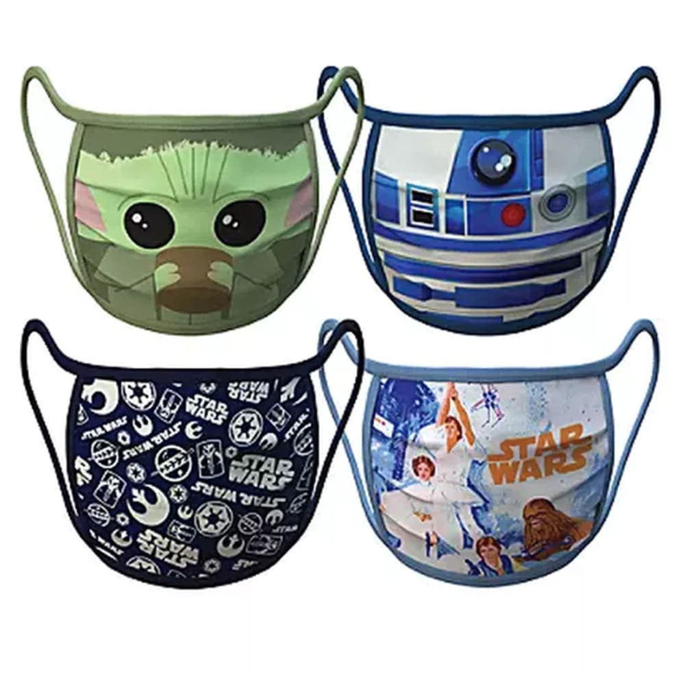 Space Character-Print Face Mask