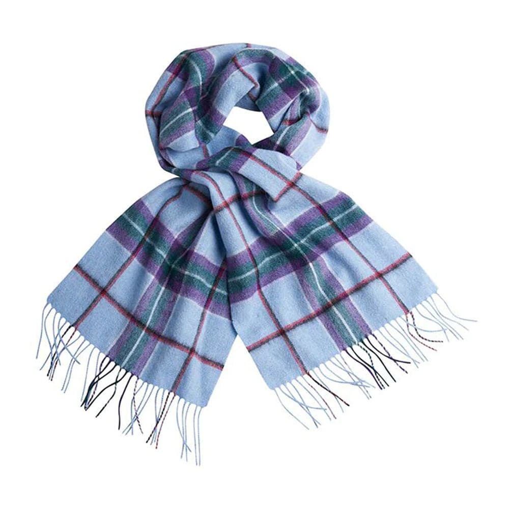 Blue Plaid Elegance