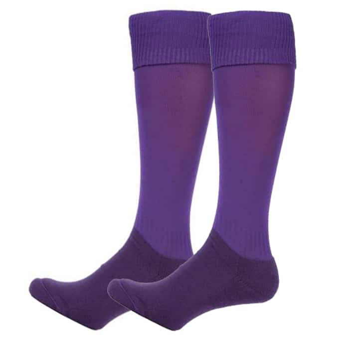 Custom Purple Performance Sports Sock