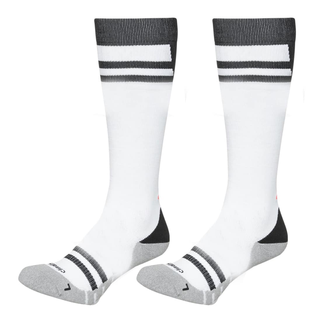 Custom White Black Stripe Sports Sock