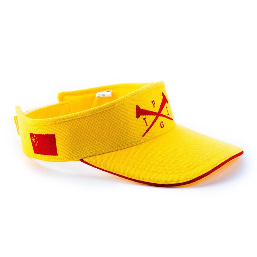 Yellow Visor with Emblem