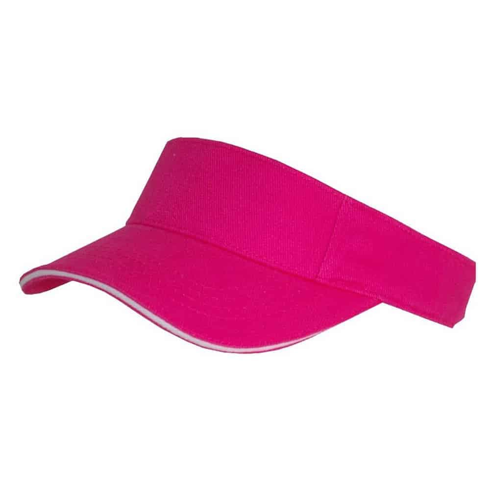 Bright Pink Visor