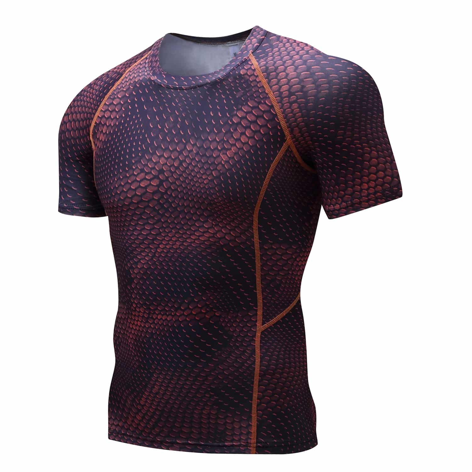 Dark Scales & Orange Stitch