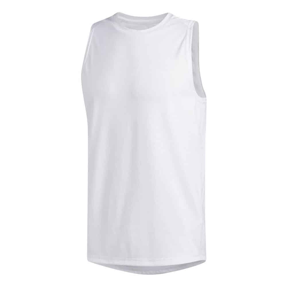 White Fitness Tank
