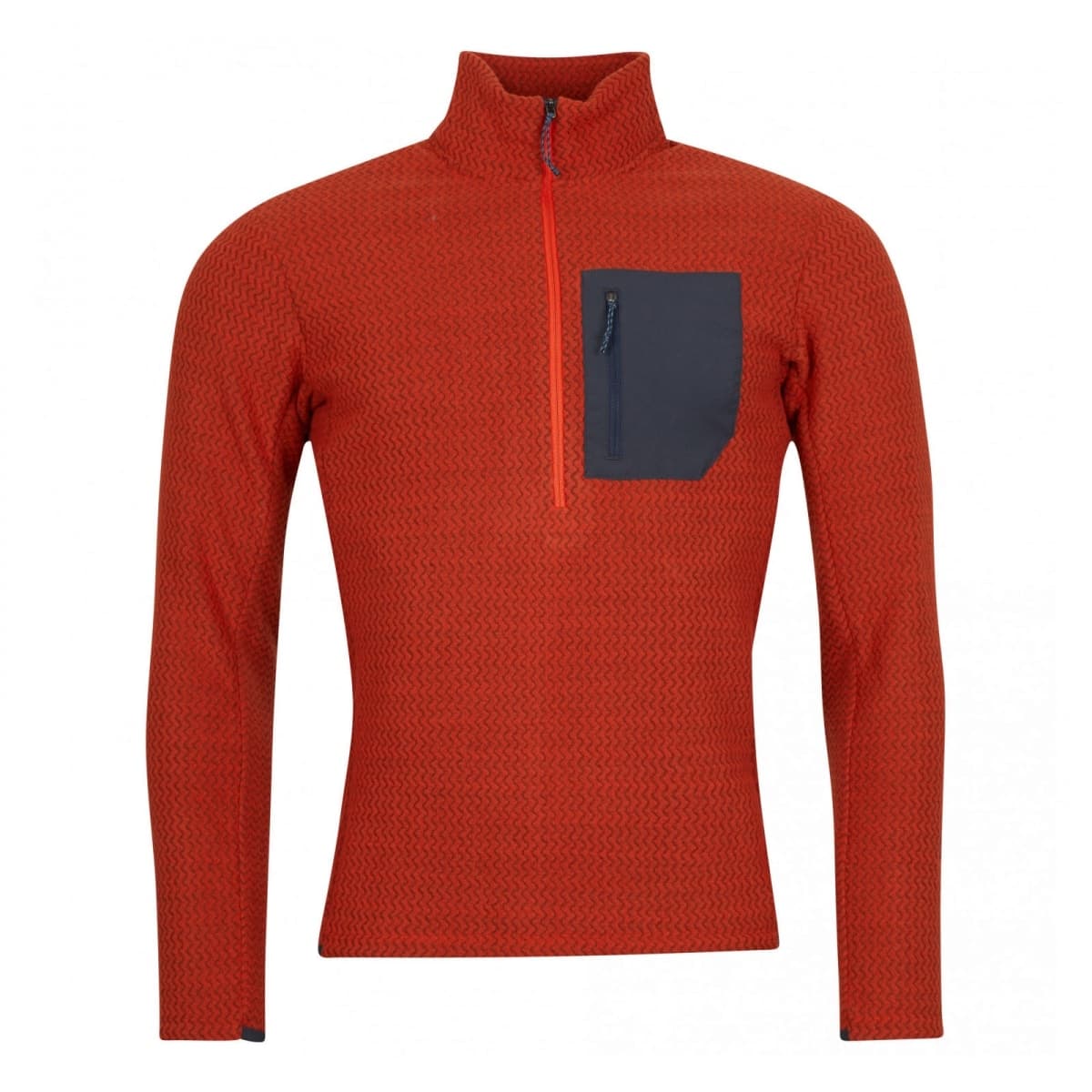 Red Zigzag Fleece