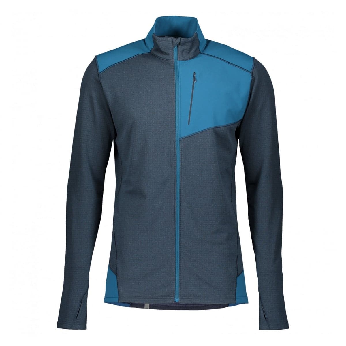 Teal Accent Fleece