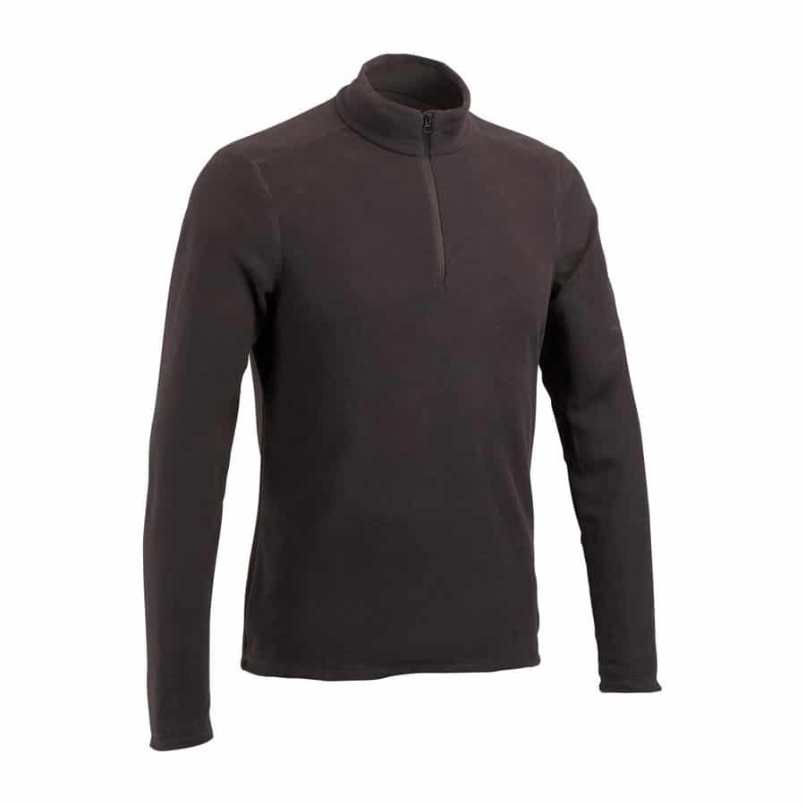 Charcoal Fleece Zip