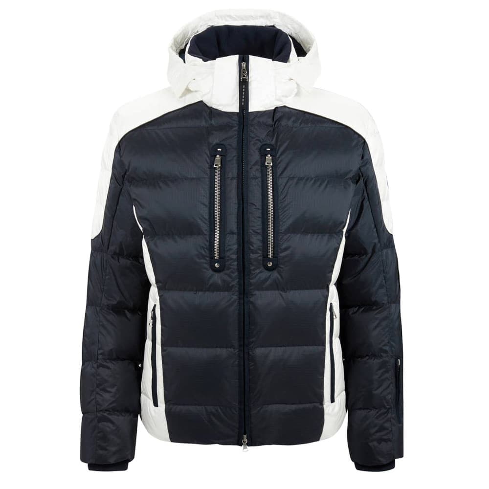 Navy White Puffer