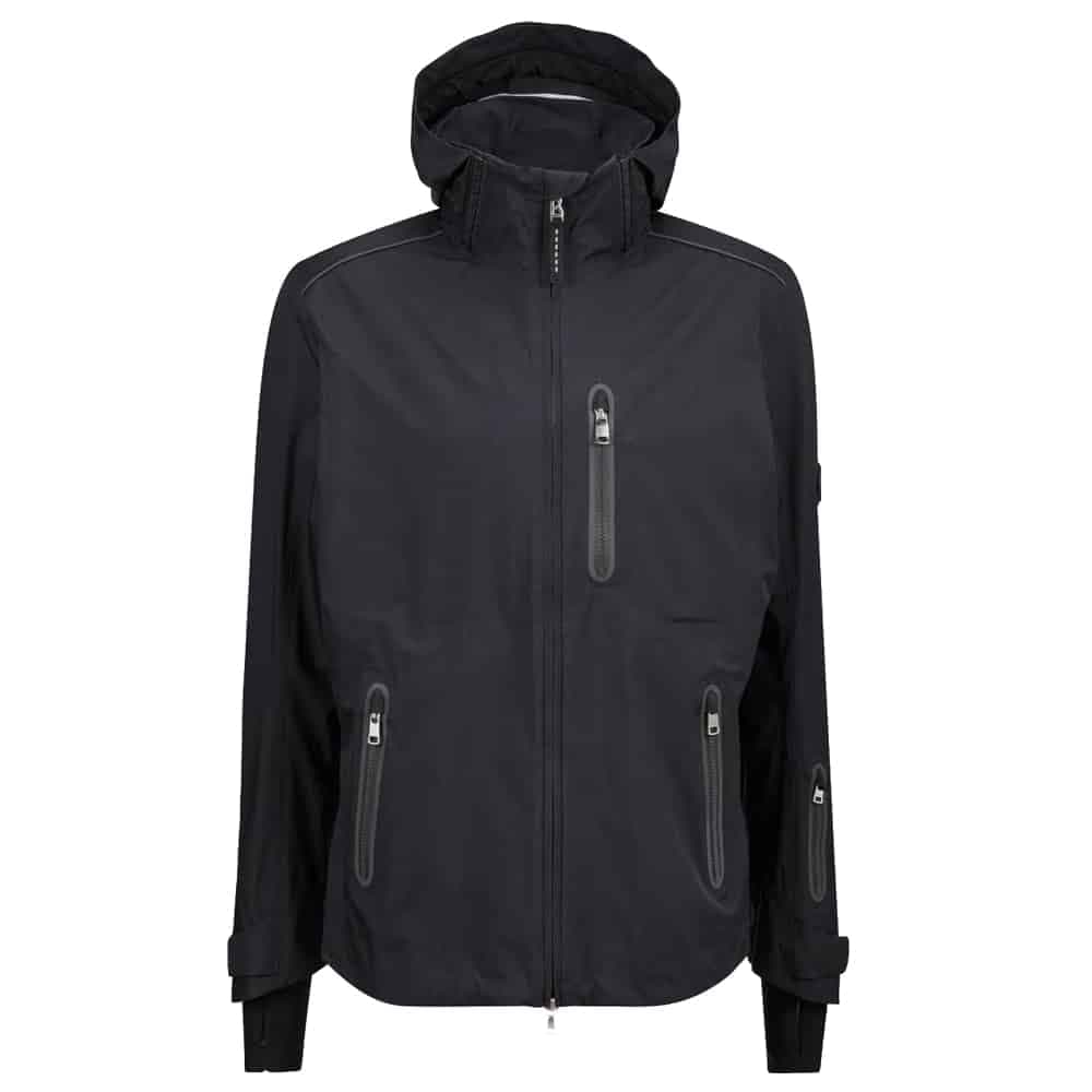 Black Water-Resistant Jacket