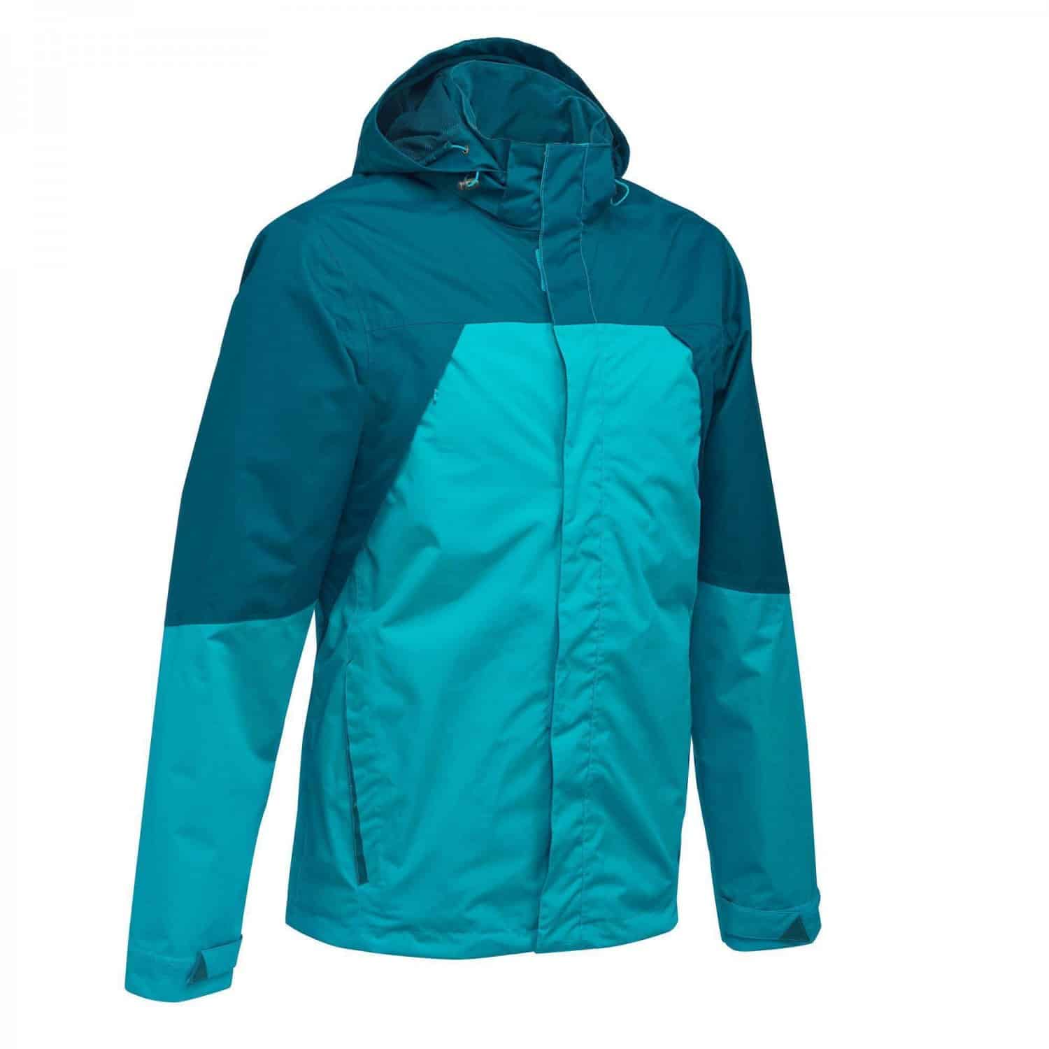 Teal Colorblock Jacket