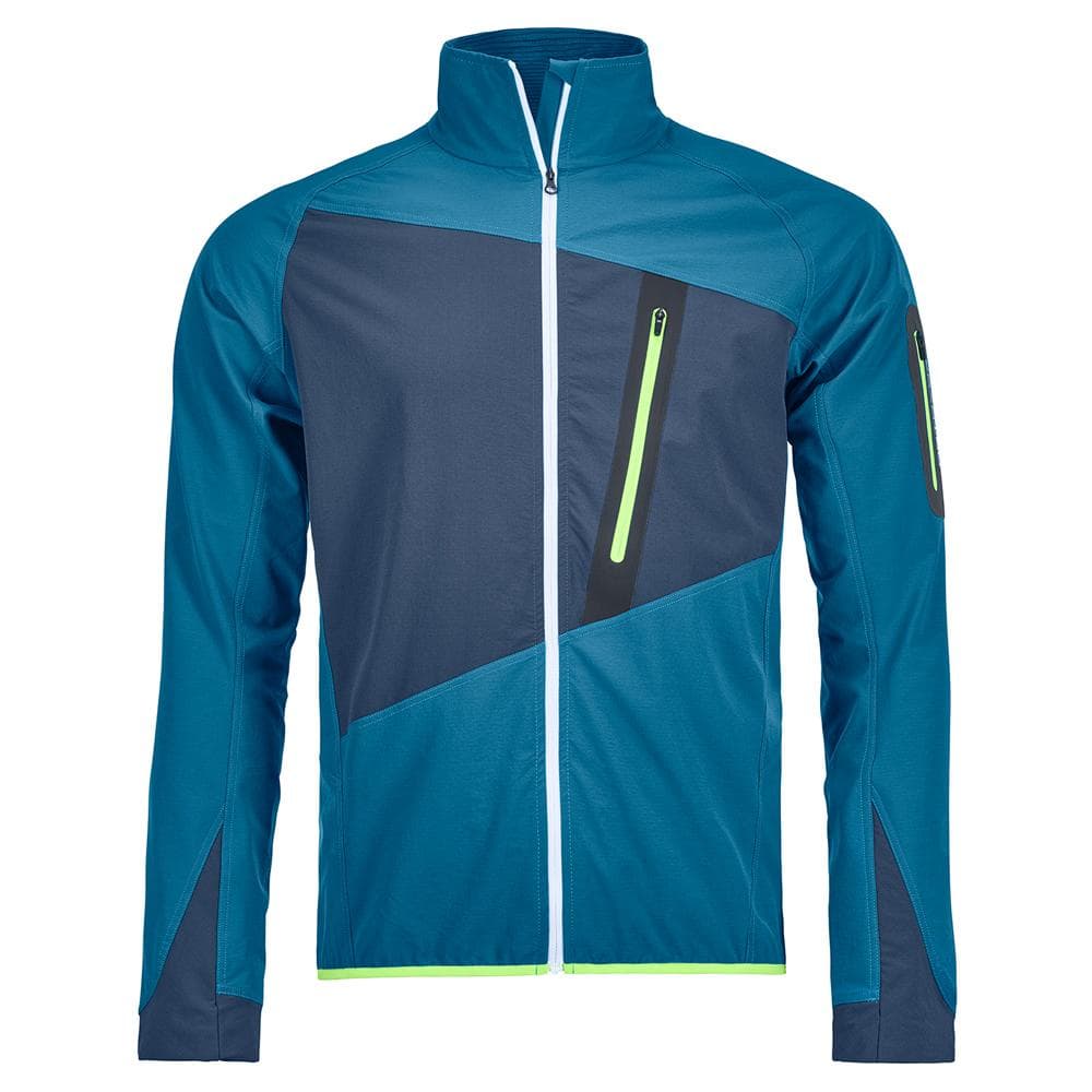 Teal Colorblock Jacket