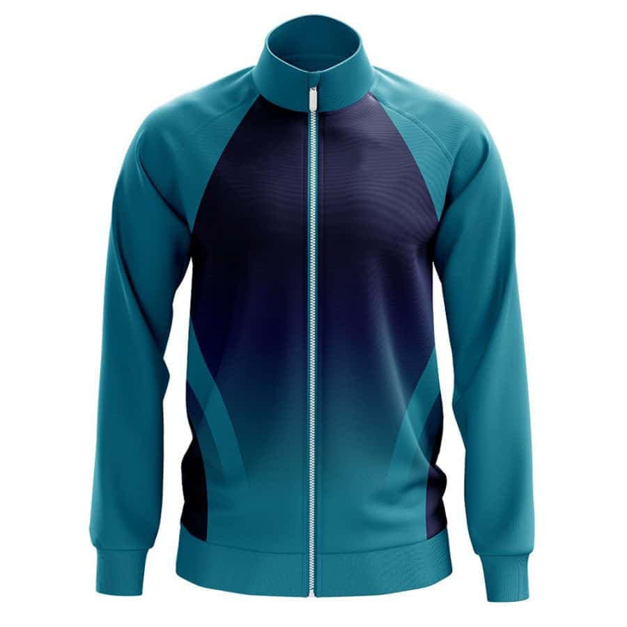 Teal Gradient Jacket