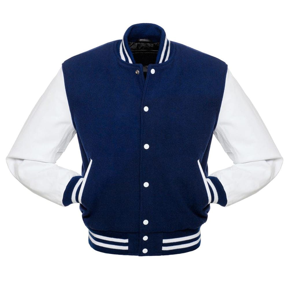 Navy & White Varsity