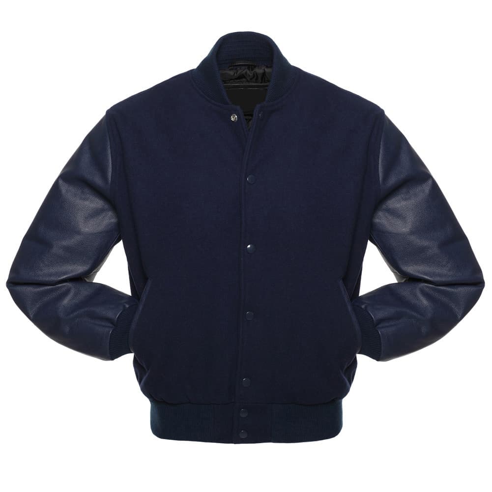 Navy Wool Blend