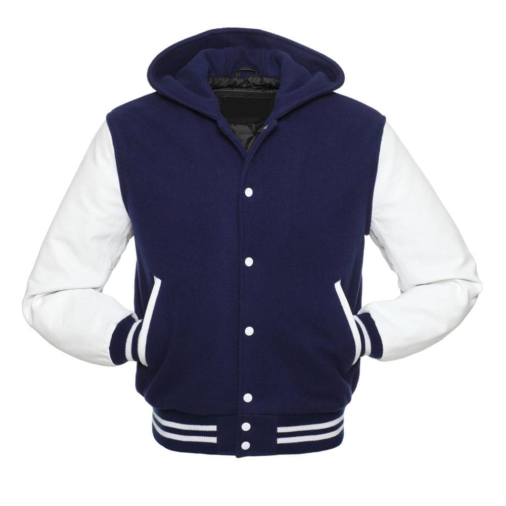 Navy & White Varsity