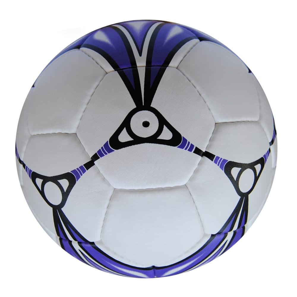 White Purple Futsal Ball