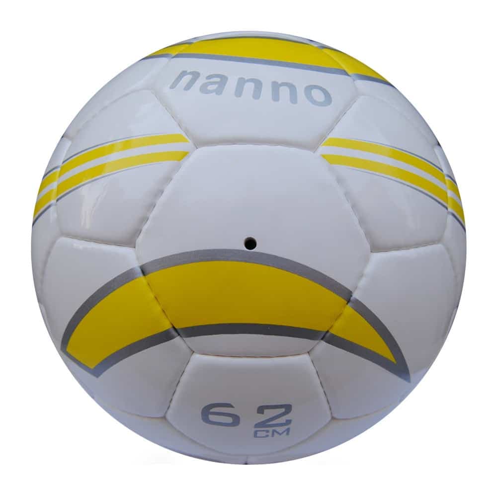Custom White Yellow Futsal Ball