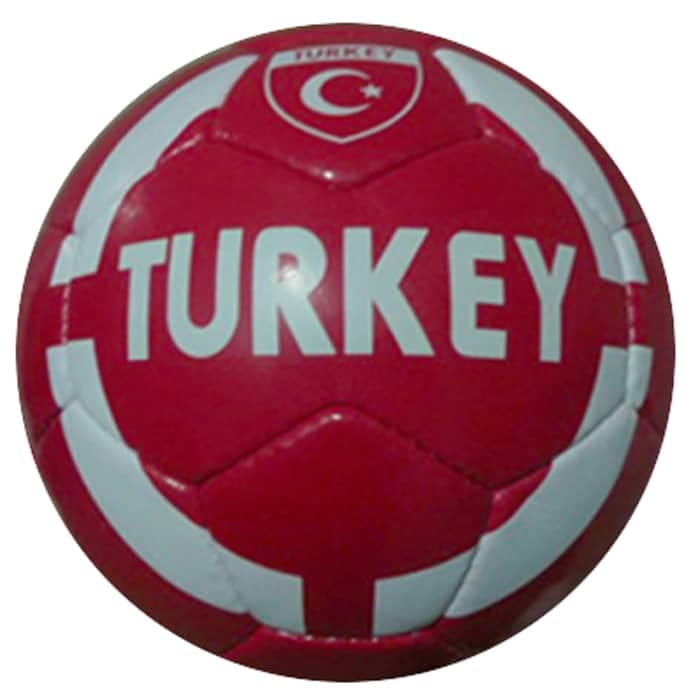 Custom Red Turkey Promotional Soccer Ball