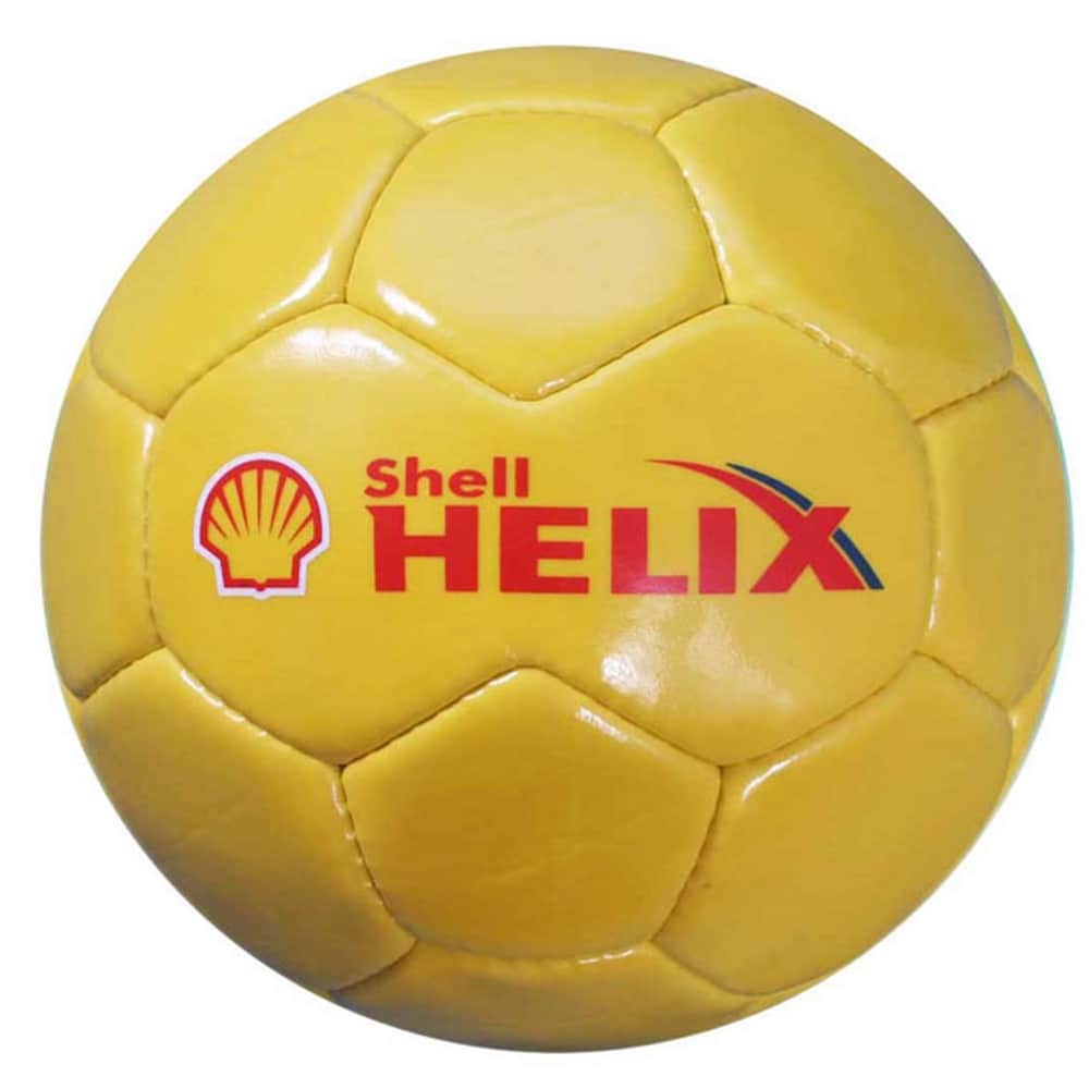Custom Bright Yellow Promotional Soccer Ball