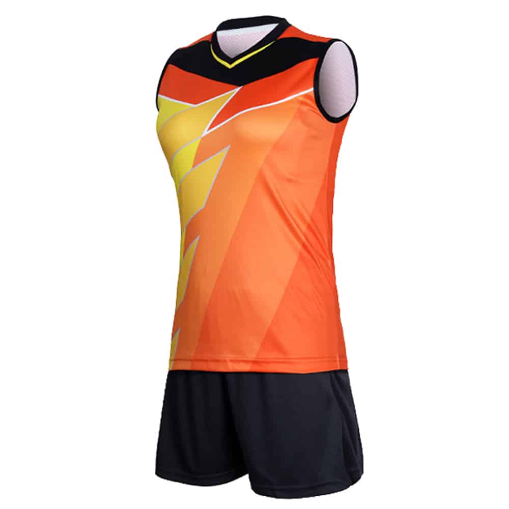 Vibrant Orange Uniform