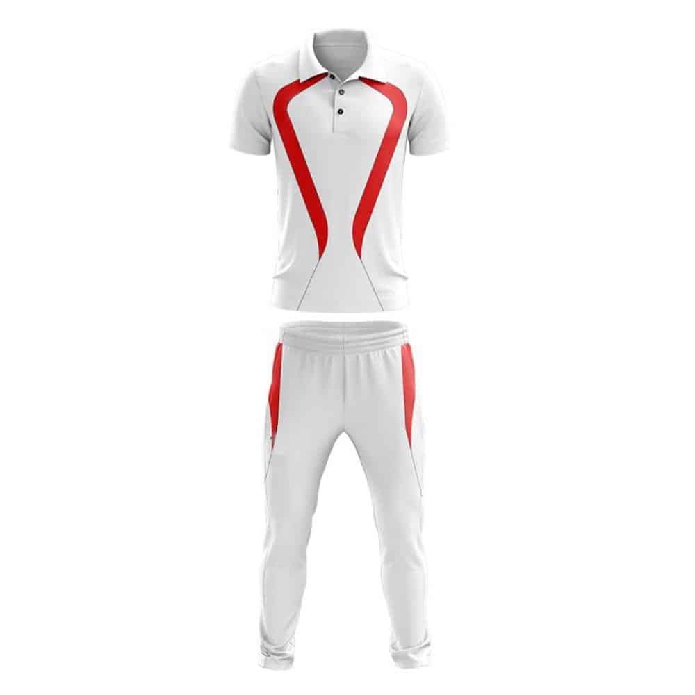 White Red Cricket Set