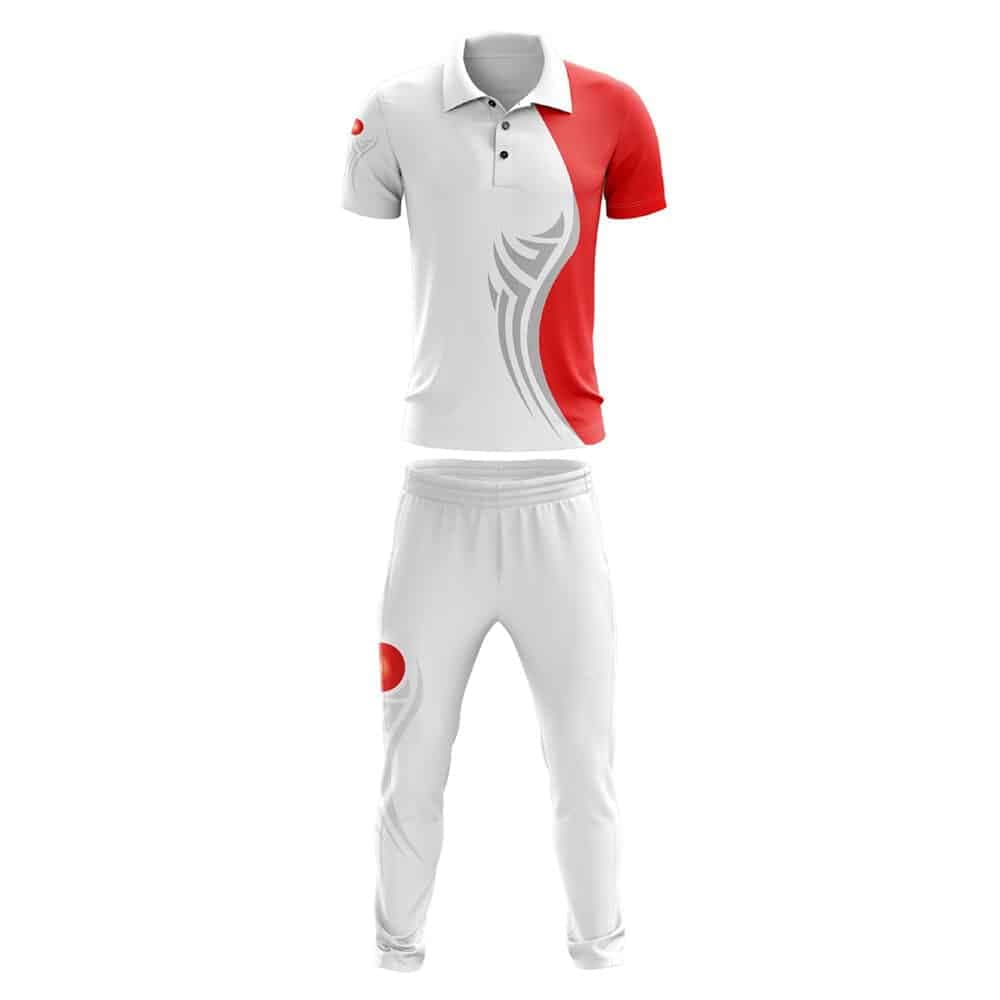 White Red Cricket Set