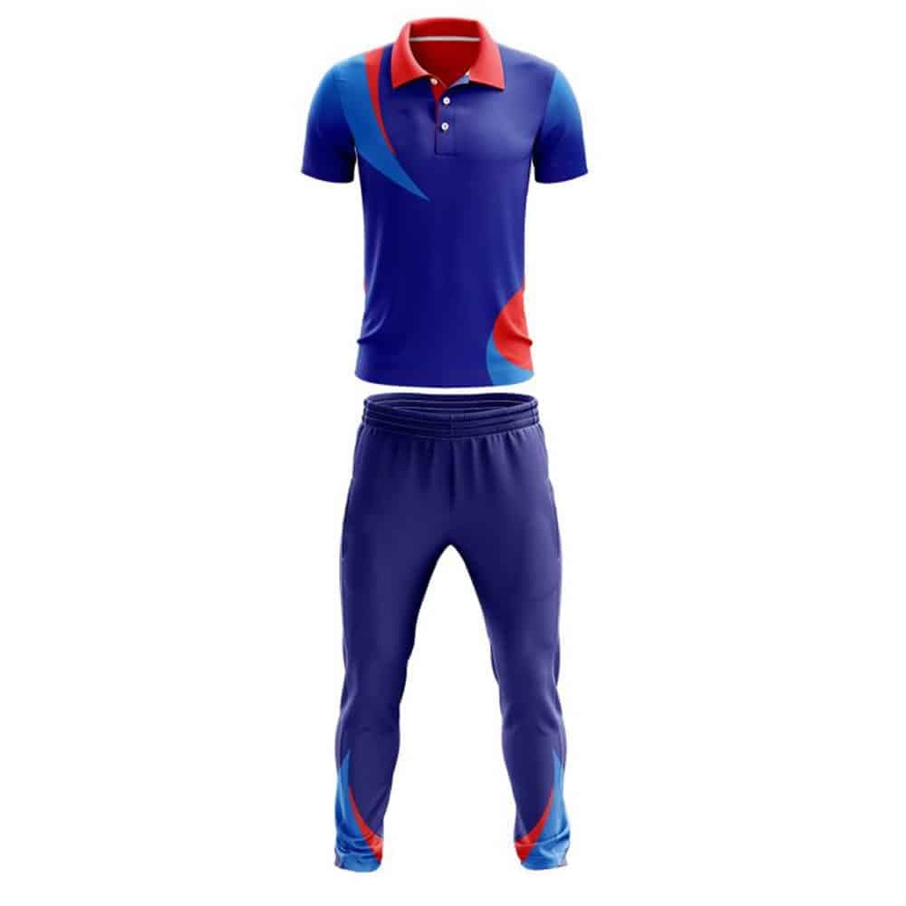Bold Blue & Red