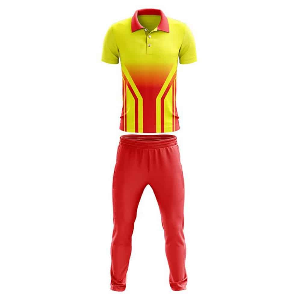 Vibrant Yellow Red