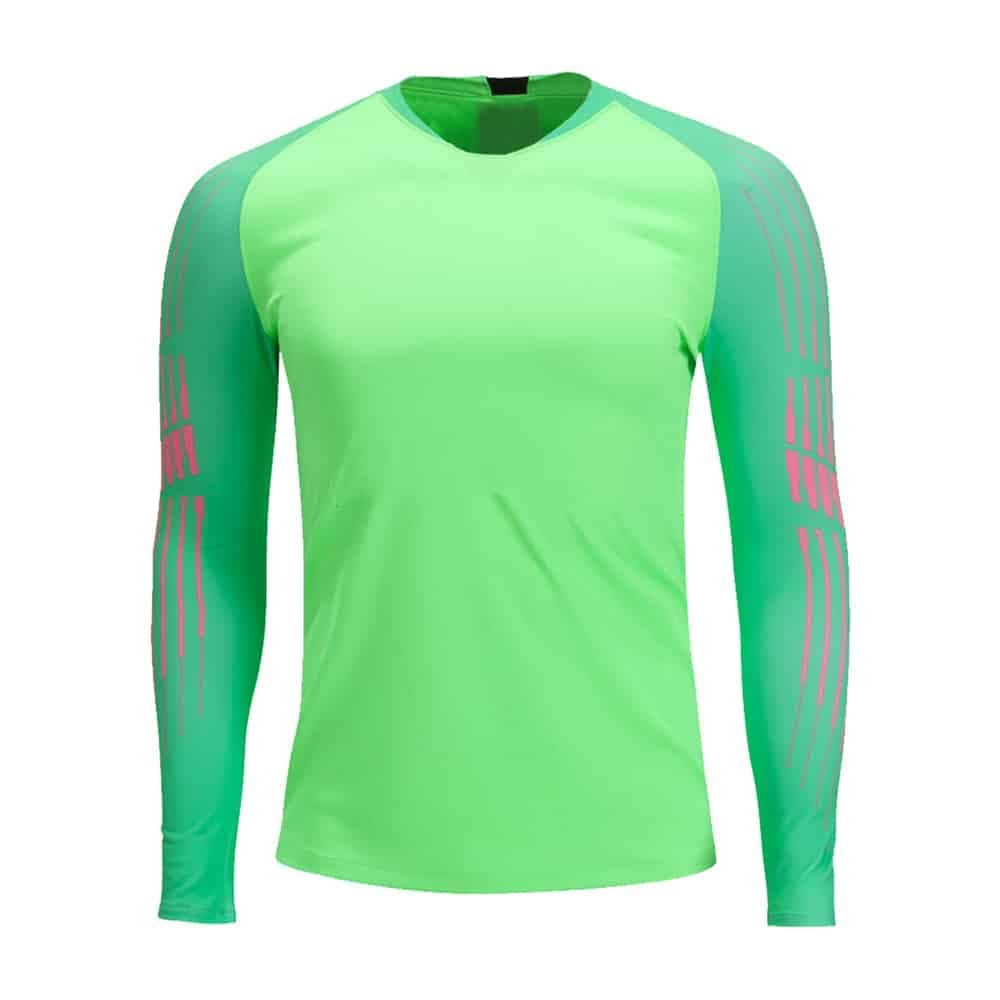 Vibrant Green Goalkeeper