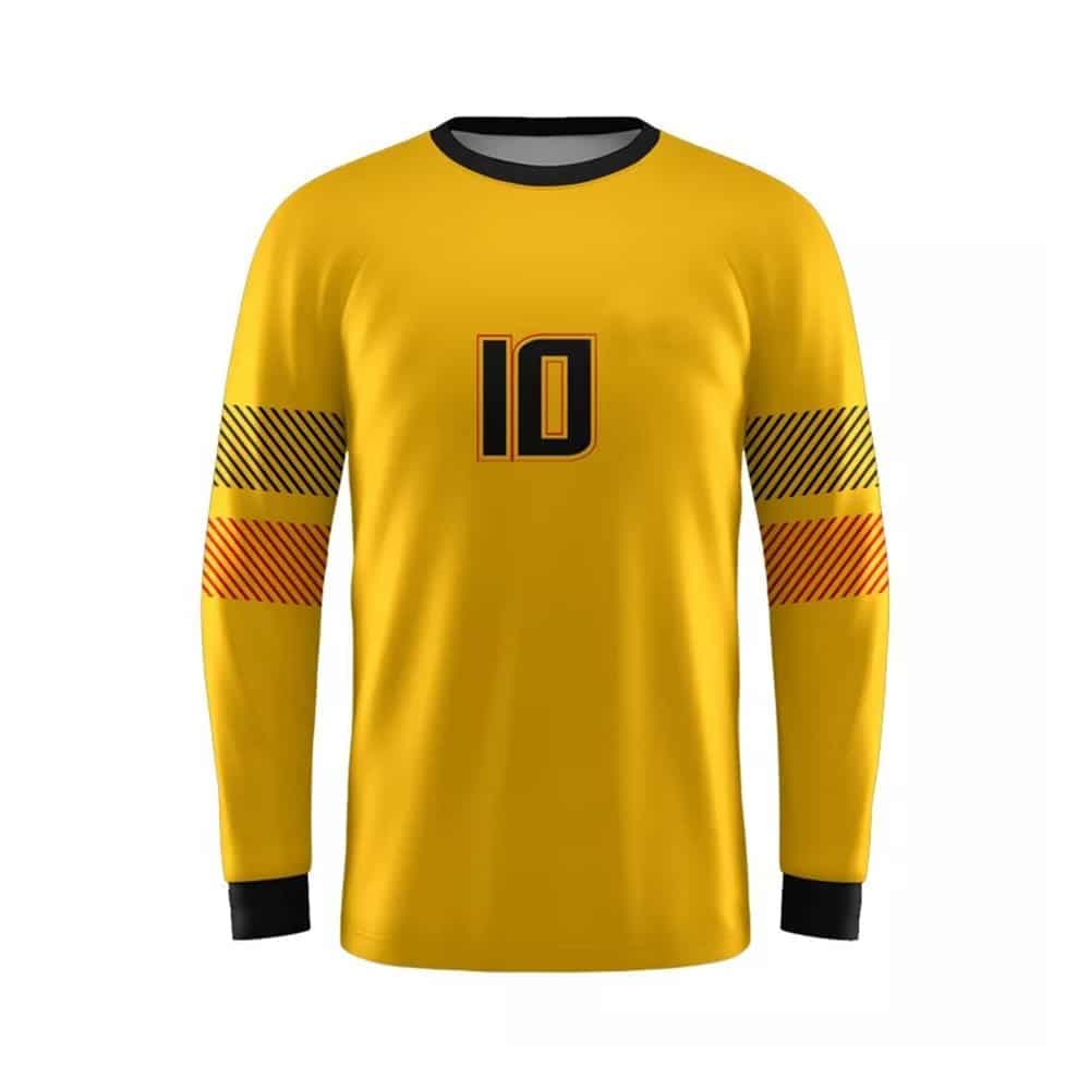 Vibrant Yellow Goalkeeper