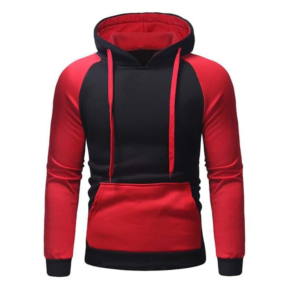 Red & Black Hoodie