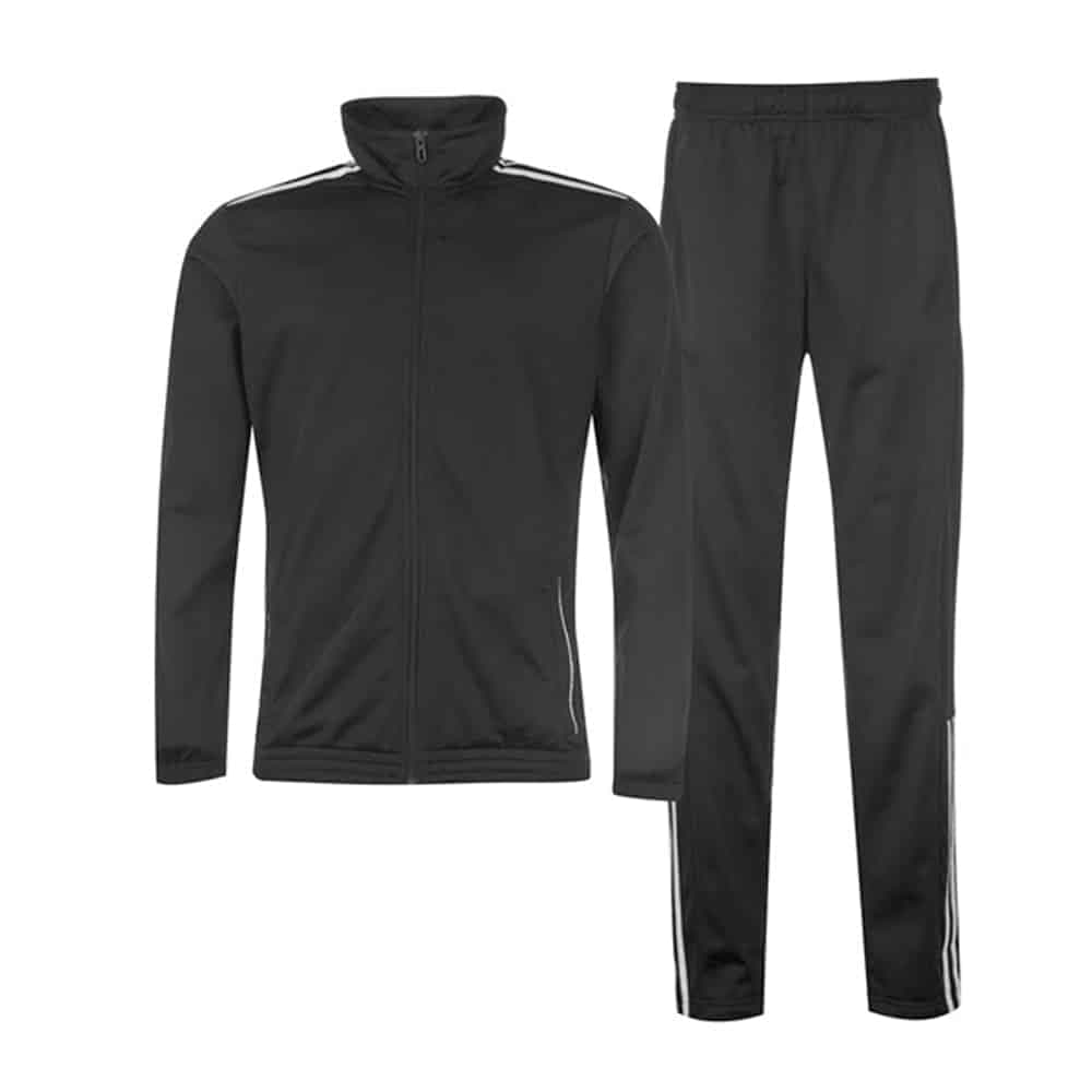 Black Tracksuit Ensemble