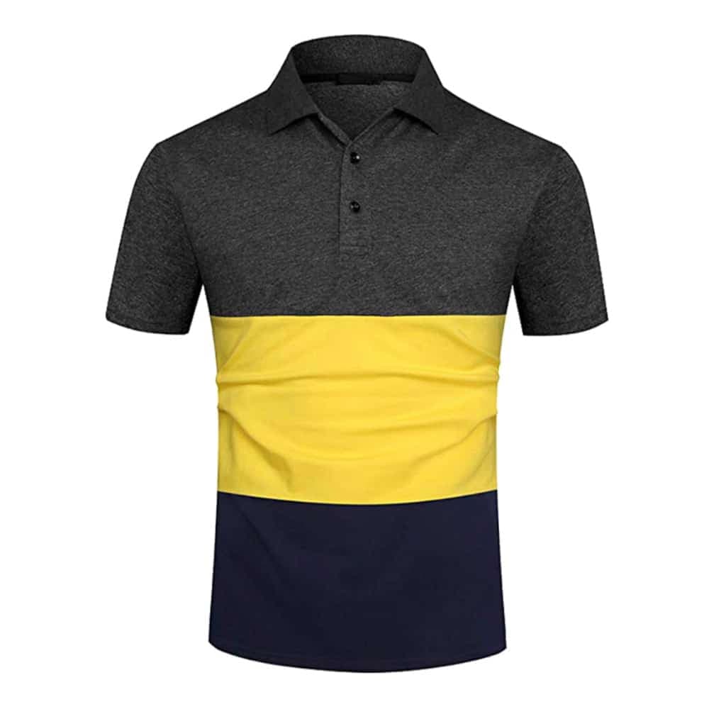 Bold Striped Polo
