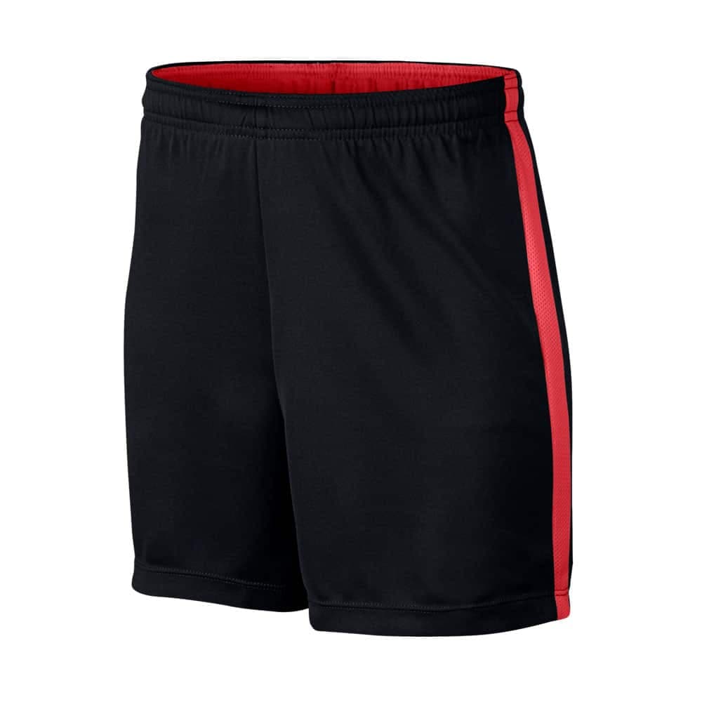 Black Red Sporty Shorts
