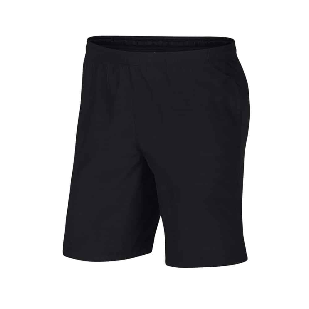 Black Cotton Shorts