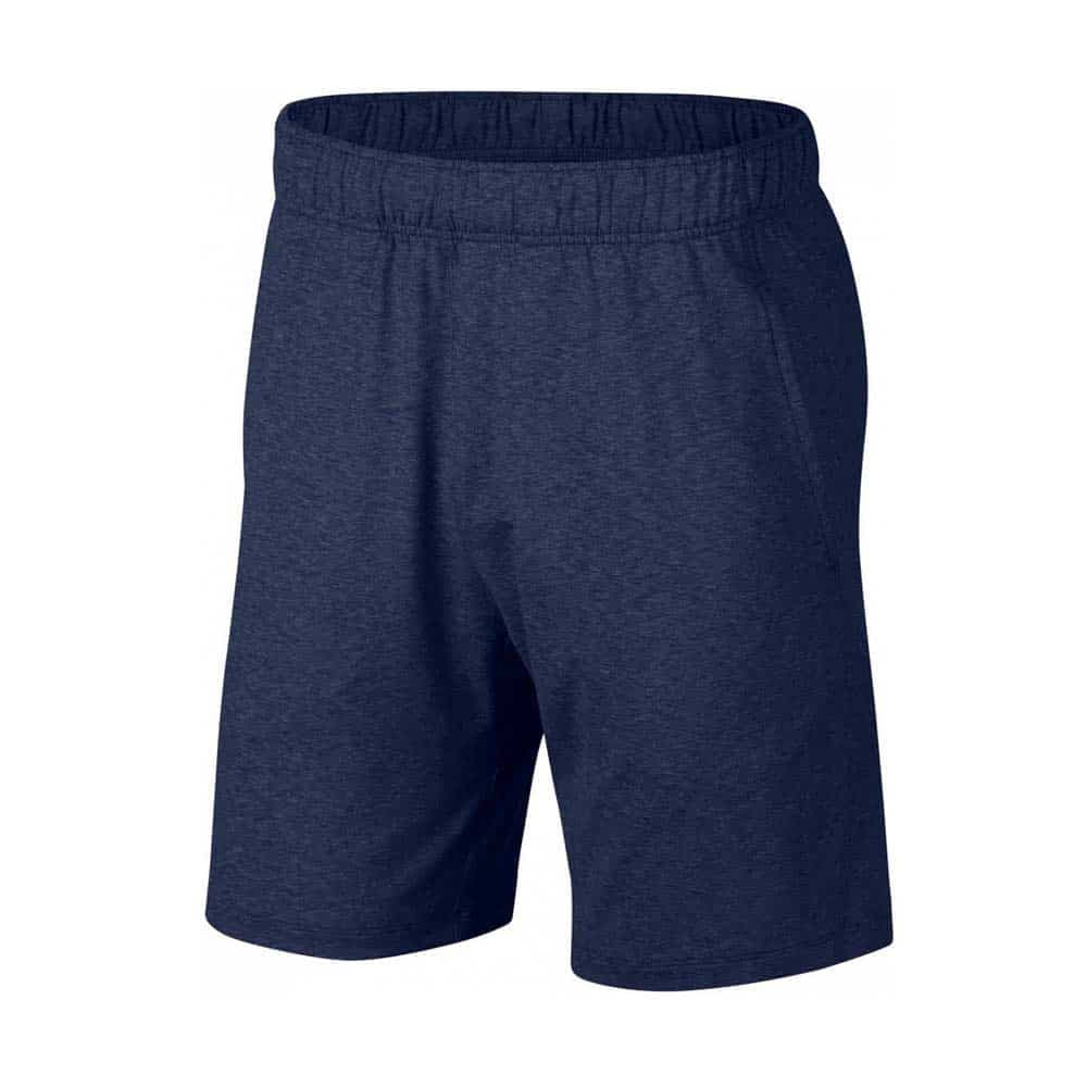 Navy Cotton Shorts