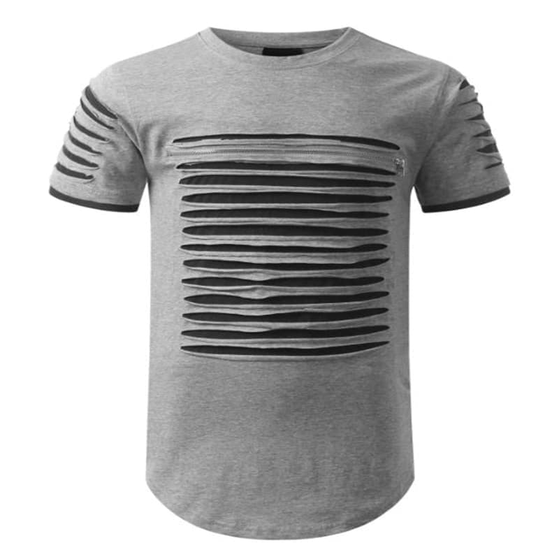 Gray Layered Tee