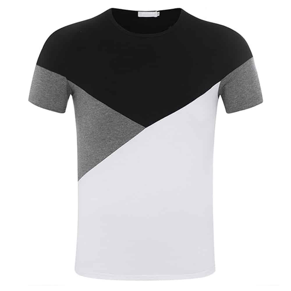 Tri-Color Block Tee