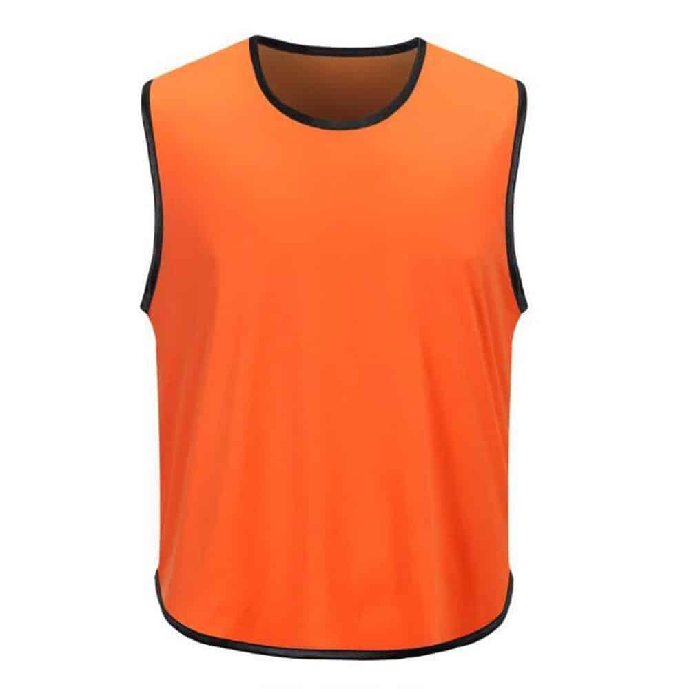 Vibrant Orange Sleeveless Vest for Active Livelihoods