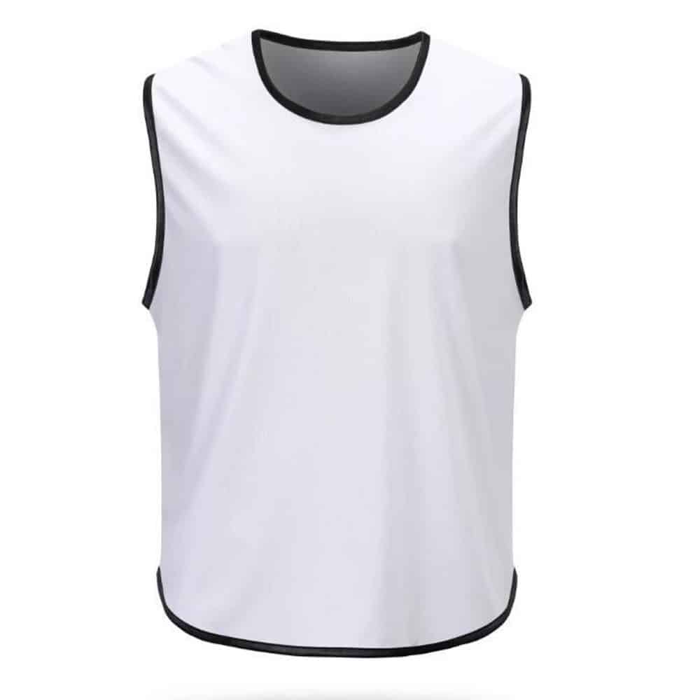 White Vest with Trim