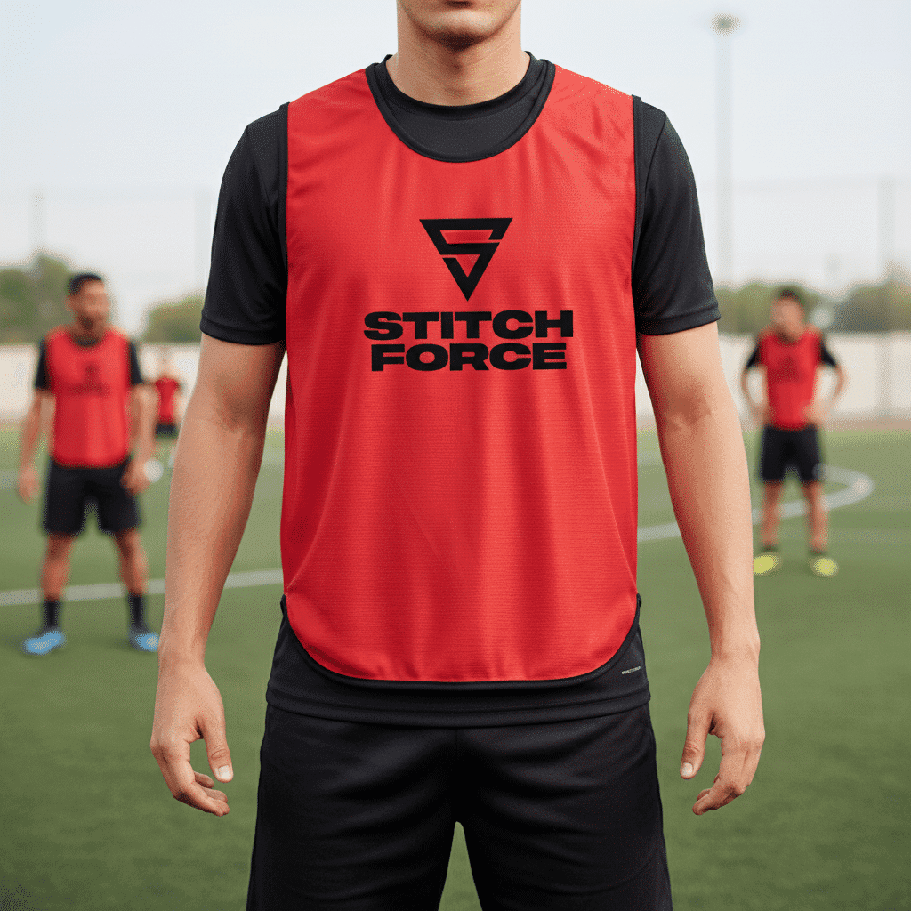 Red Vest with Logo